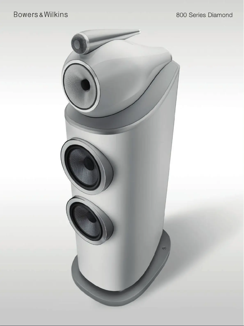 Page 1 de la notice Brochure Bowers & Wilkins HTM81 D4