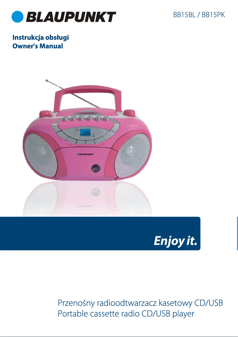 Page 1 de la notice Manuel utilisateur Blaupunkt BB15