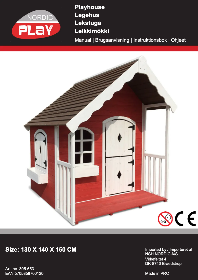 Image de la première page du manuel de l'appareil 805-653