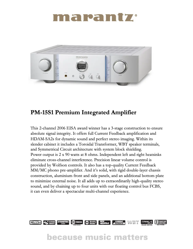 Image de la première page du manuel de l'appareil PM-17mkII