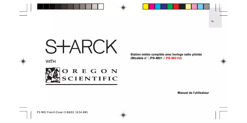 Image de la première page du manuel de l'appareil PSM01