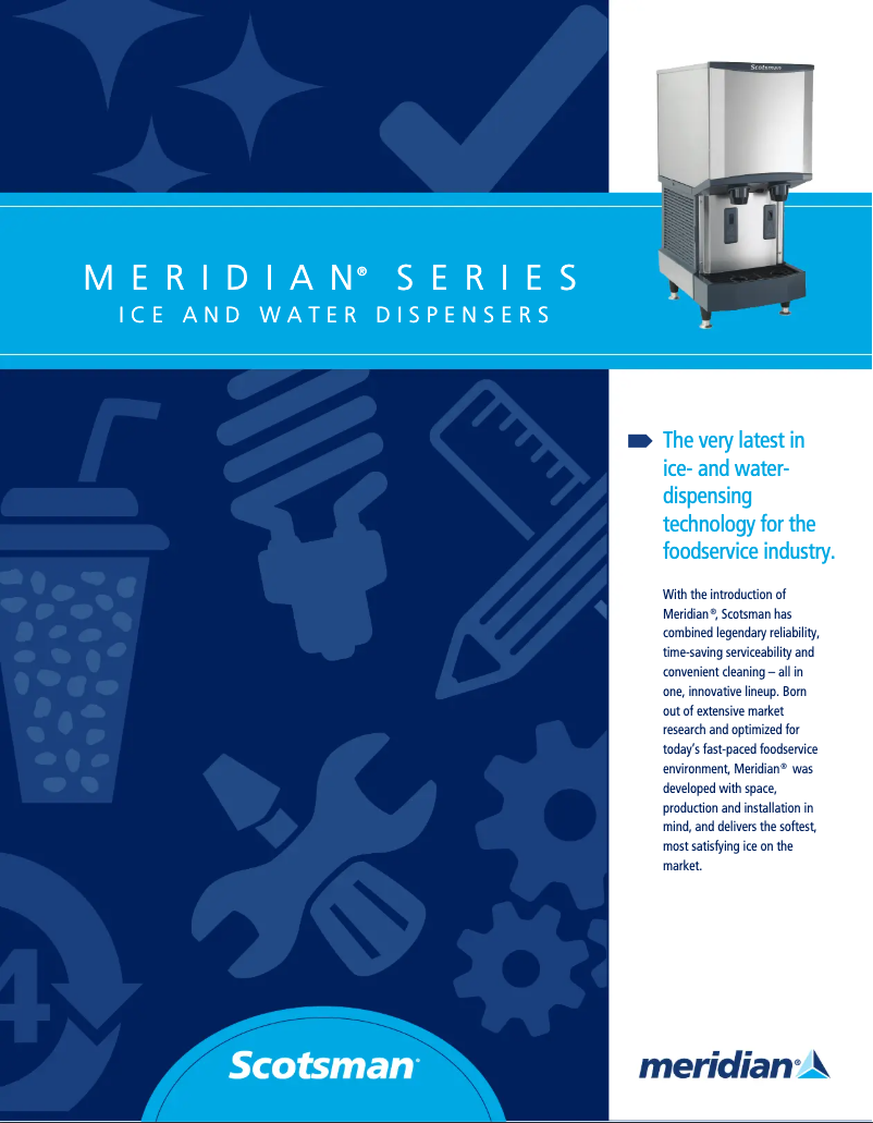 Page 1 de la notice Brochure Scotsman HID525A-1A