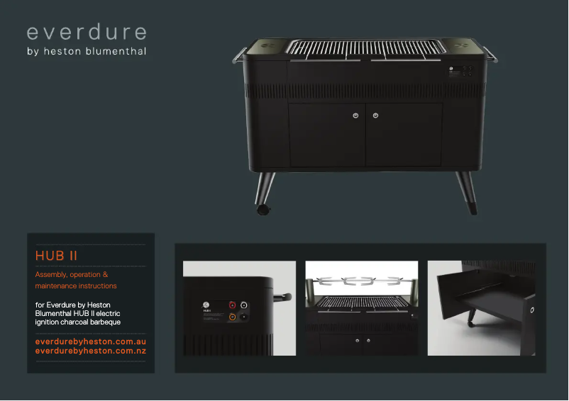 Imagen de la primera página del manual del dispositivo Hub II