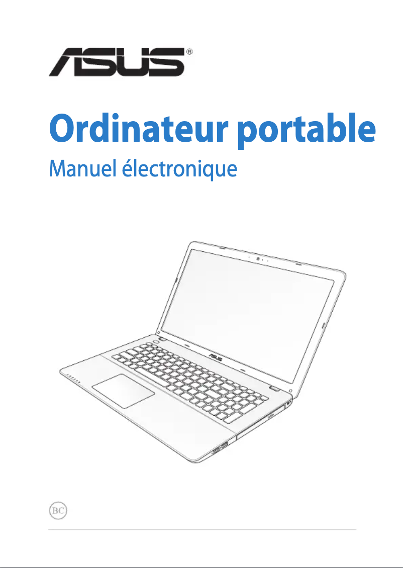 Page n°1 - Manuel utilisateur Asus R751JB