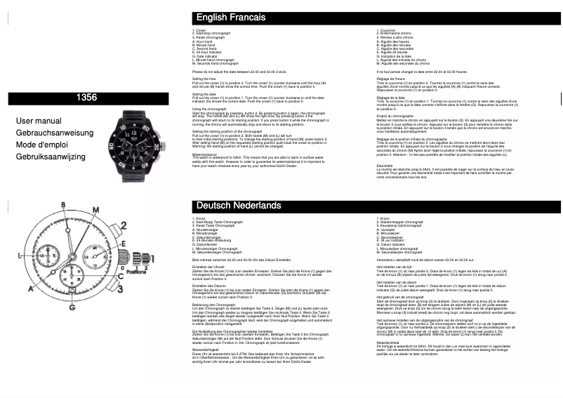 Página 1 del manual Manual de usuario Davis 1356