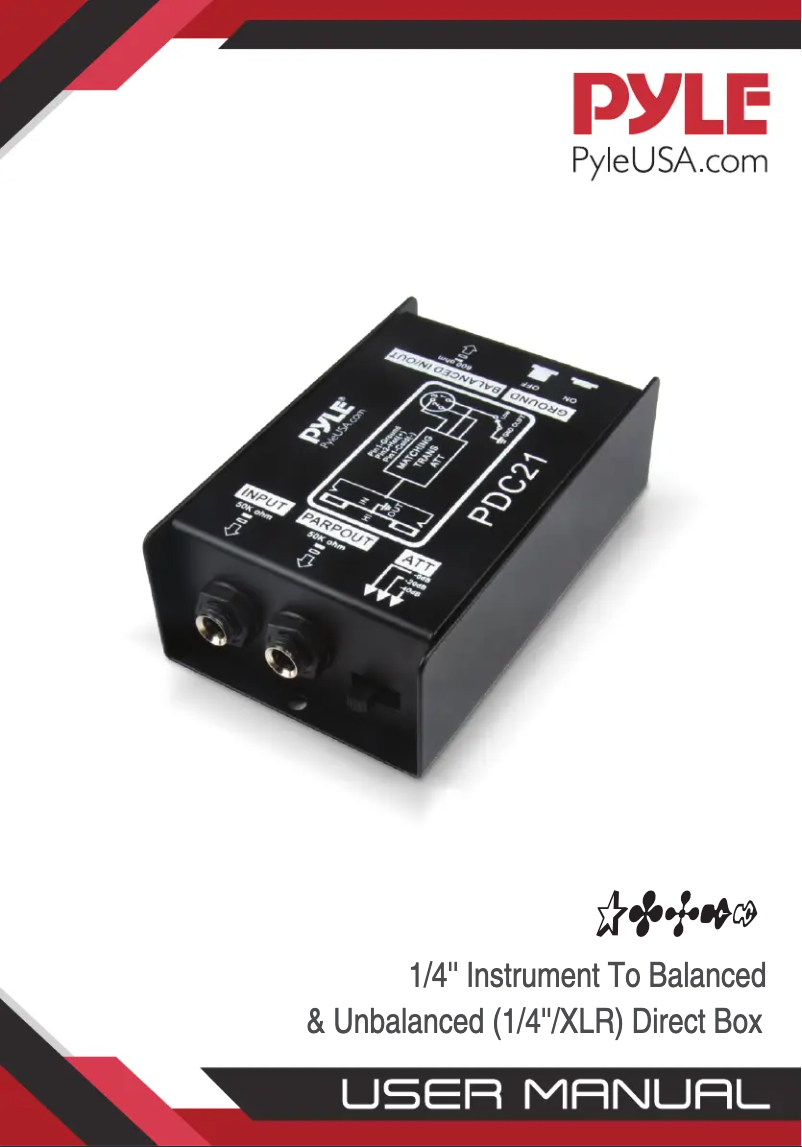 Image de la première page du manuel de l'appareil PDC21