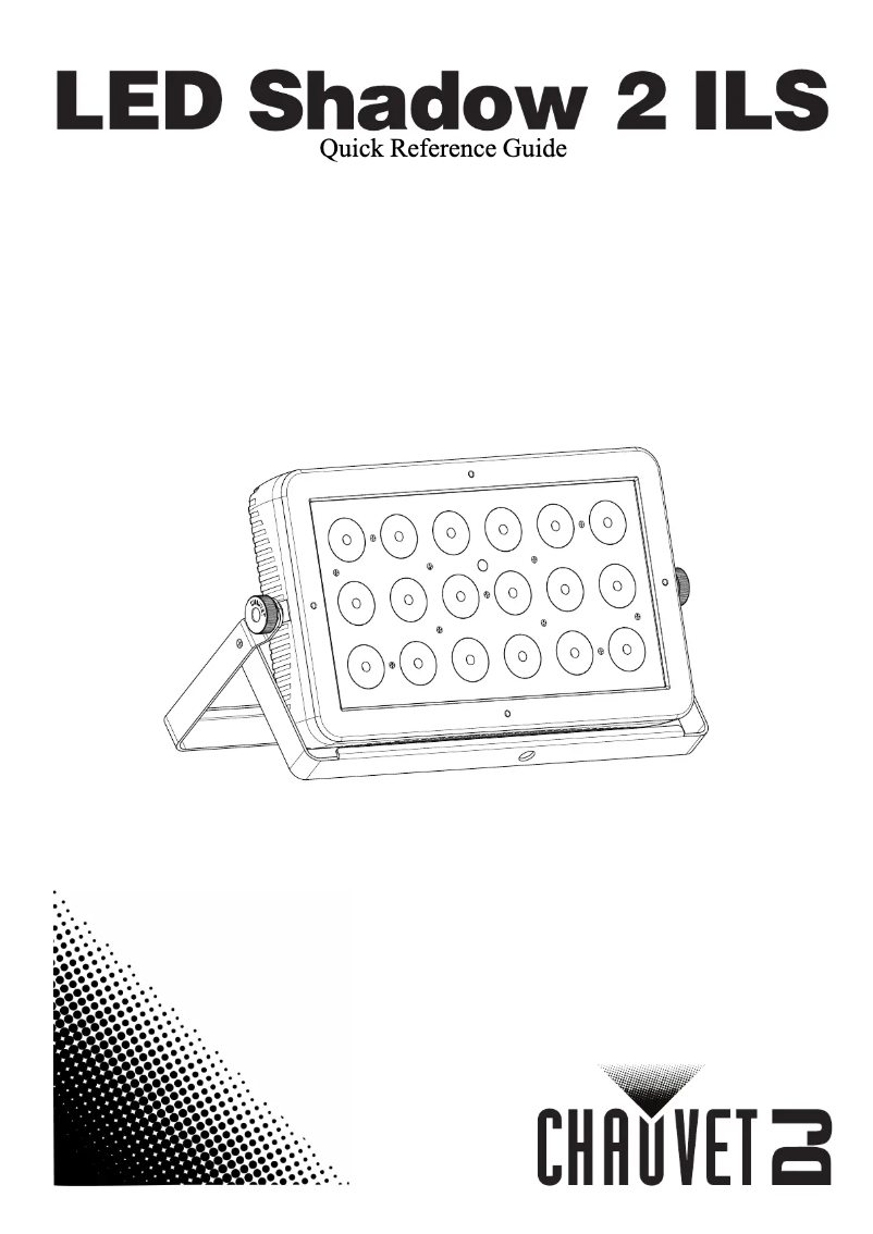 Image de la première page du manuel de l'appareil LED Shadow 2 ILS