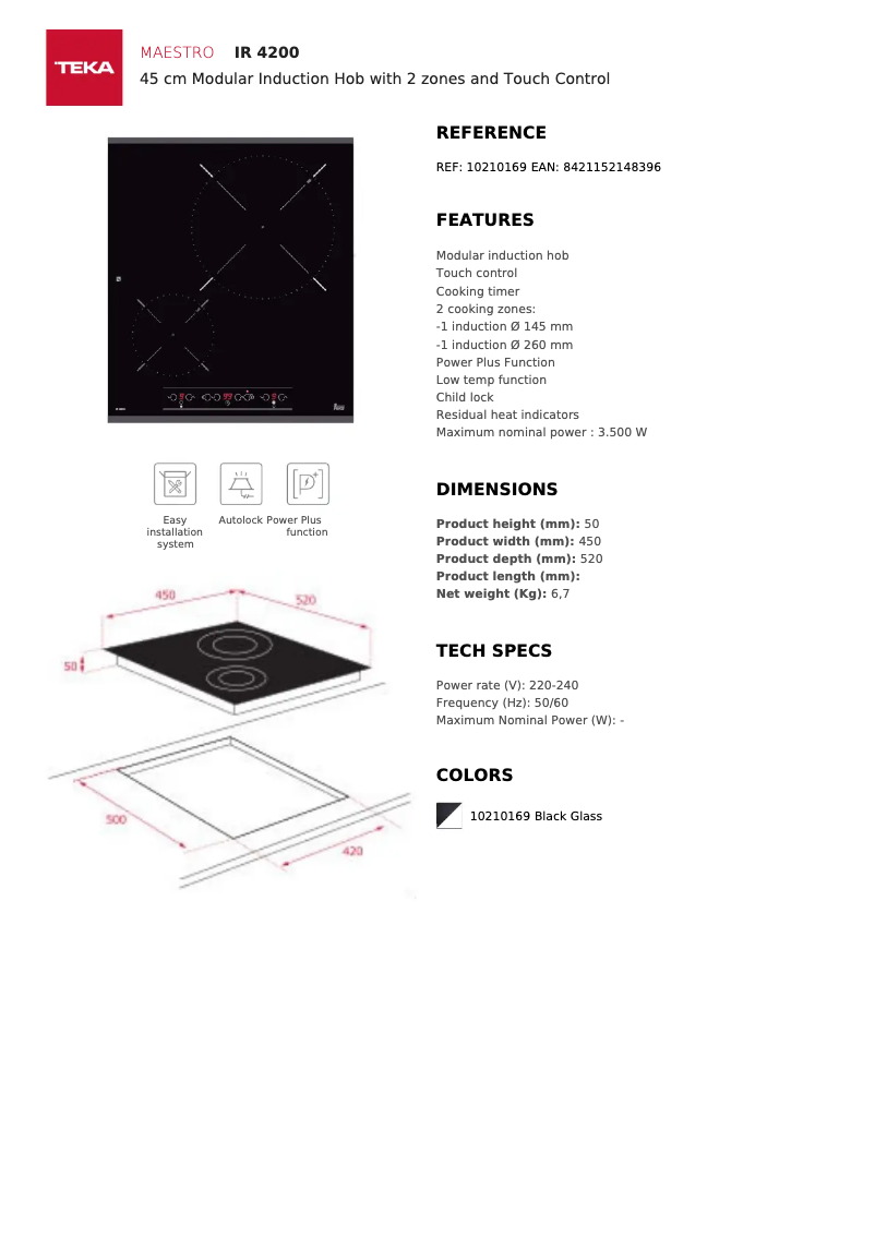 Image de la première page du manuel de l'appareil IR 4200