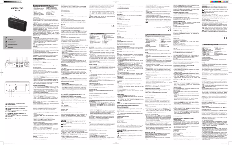 Imagen de la primera página del manual del dispositivo M-102 DB