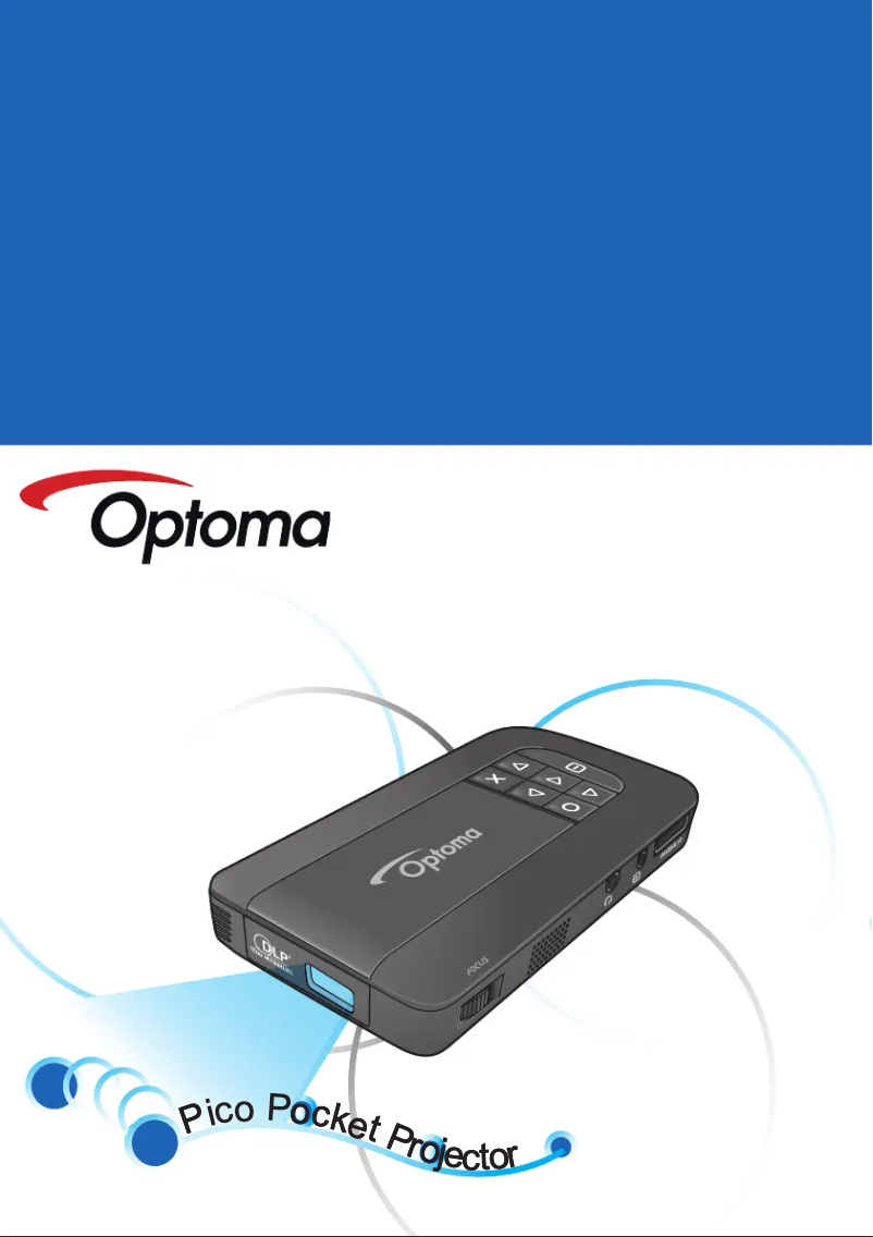 Page n°1 - Manuel utilisateur Optoma Piko 120