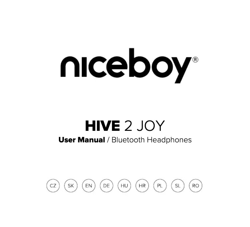 Image de la première page du manuel de l'appareil HIVE 2 Joy