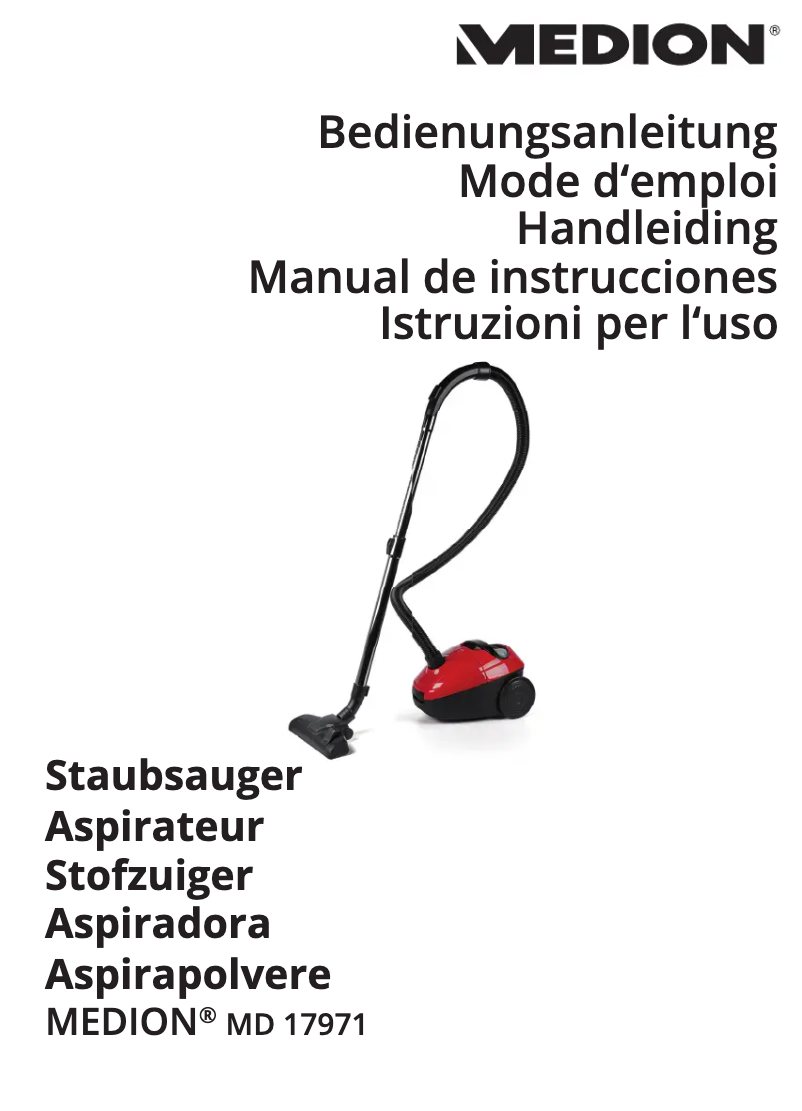 Page n°1 - Manuel utilisateur Medion MD 17971