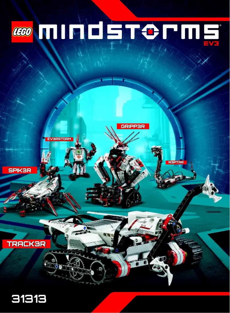 Página 1 del manual Manual de usuario Lego Mindstorms 31313