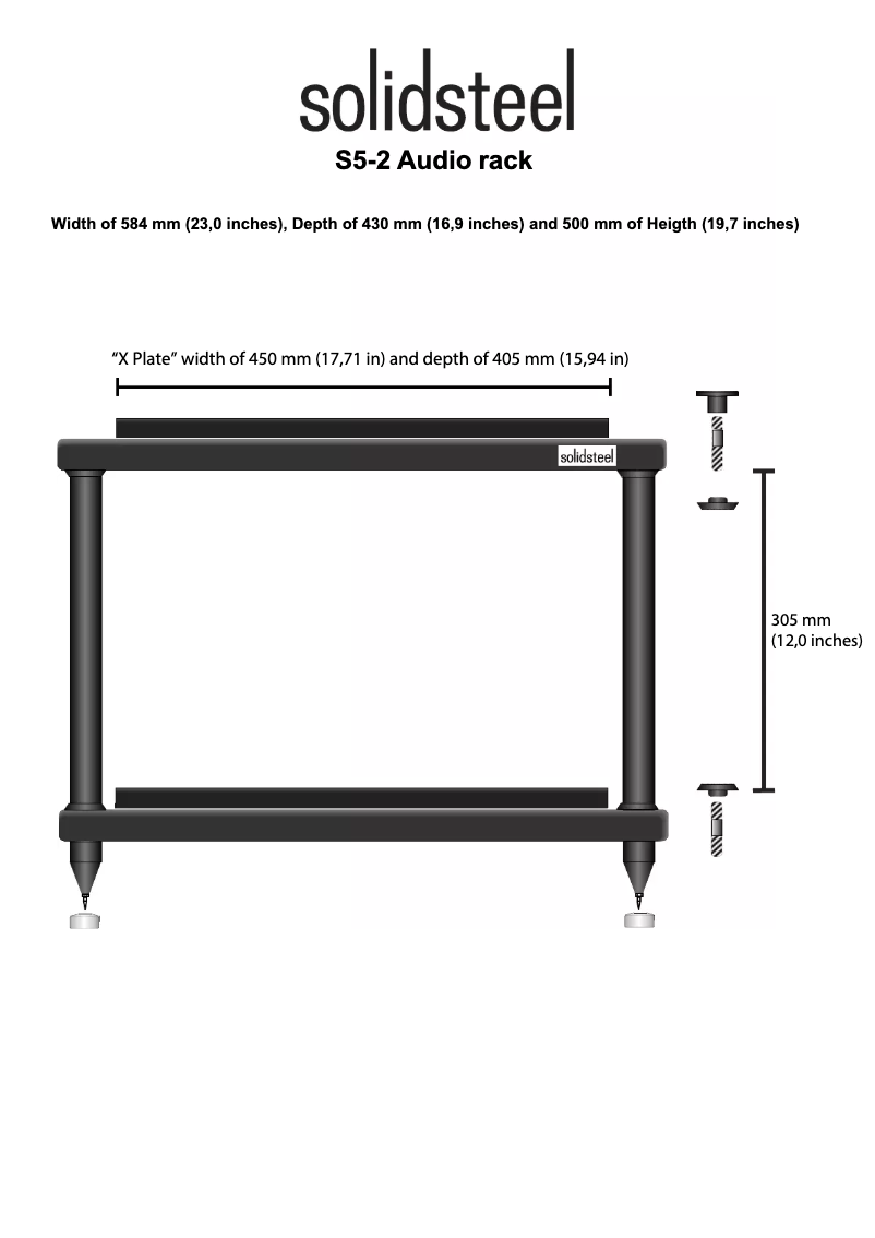 Page 1 de la notice Mode d'emploi Solidsteel S5-2