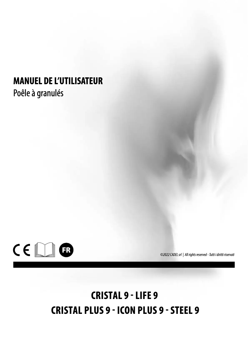 Page 1 de la notice Manuel utilisateur Cadel Cristal Plus 9