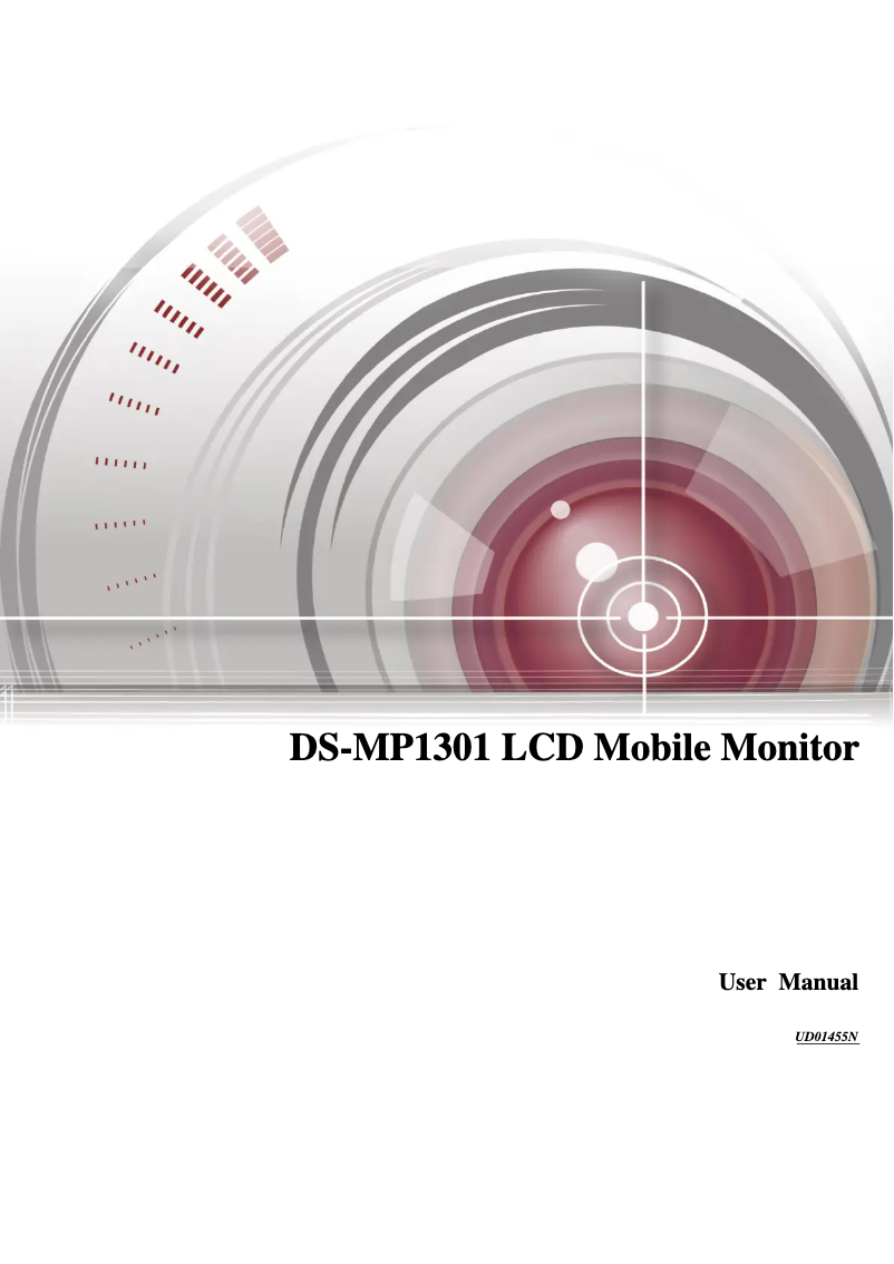 Image de la première page du manuel de l'appareil DS-MP1301