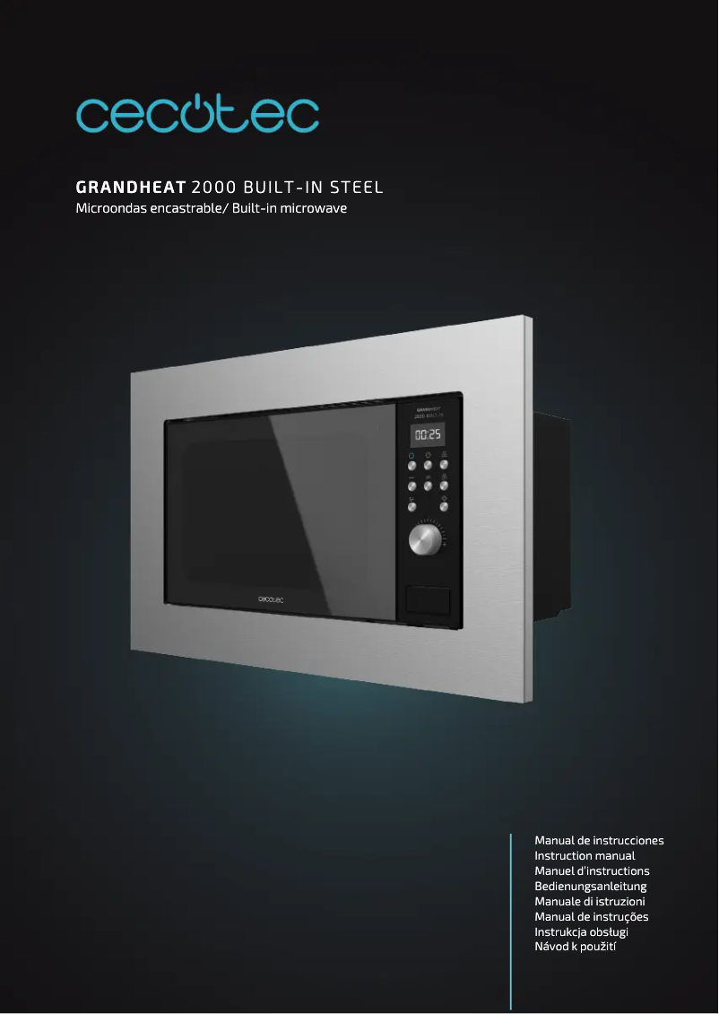 Image de la première page du manuel de l'appareil GrandHeat 2000 Built-in