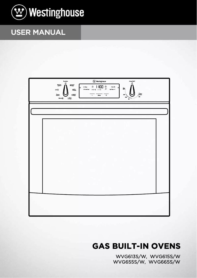 Image de la première page du manuel de l'appareil WVG615SNG