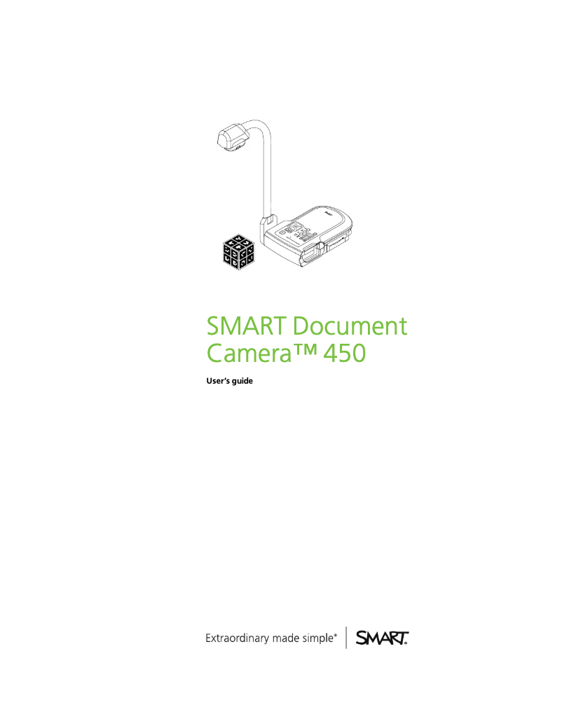Image de la première page du manuel de l'appareil SDC-450