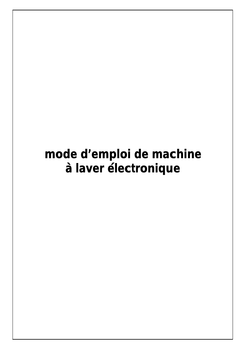 Page n°1 - Manuel utilisateur Waltham LARES 1209 WAV 09