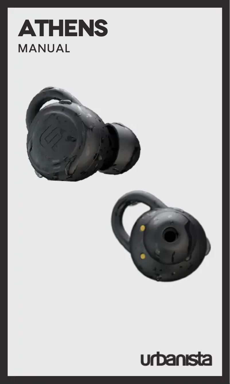 Page 1 de la notice Manuel utilisateur Urbanista Athens