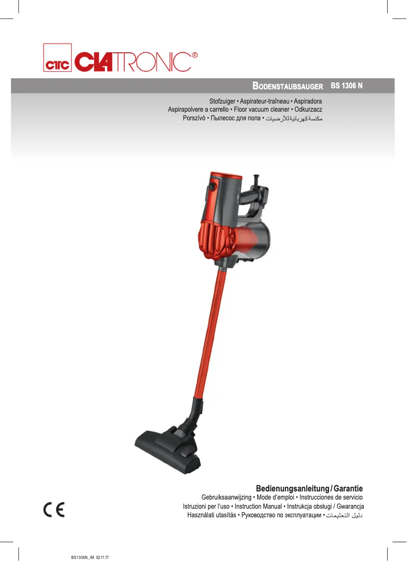 Image de la première page du manuel de l'appareil BS 1306