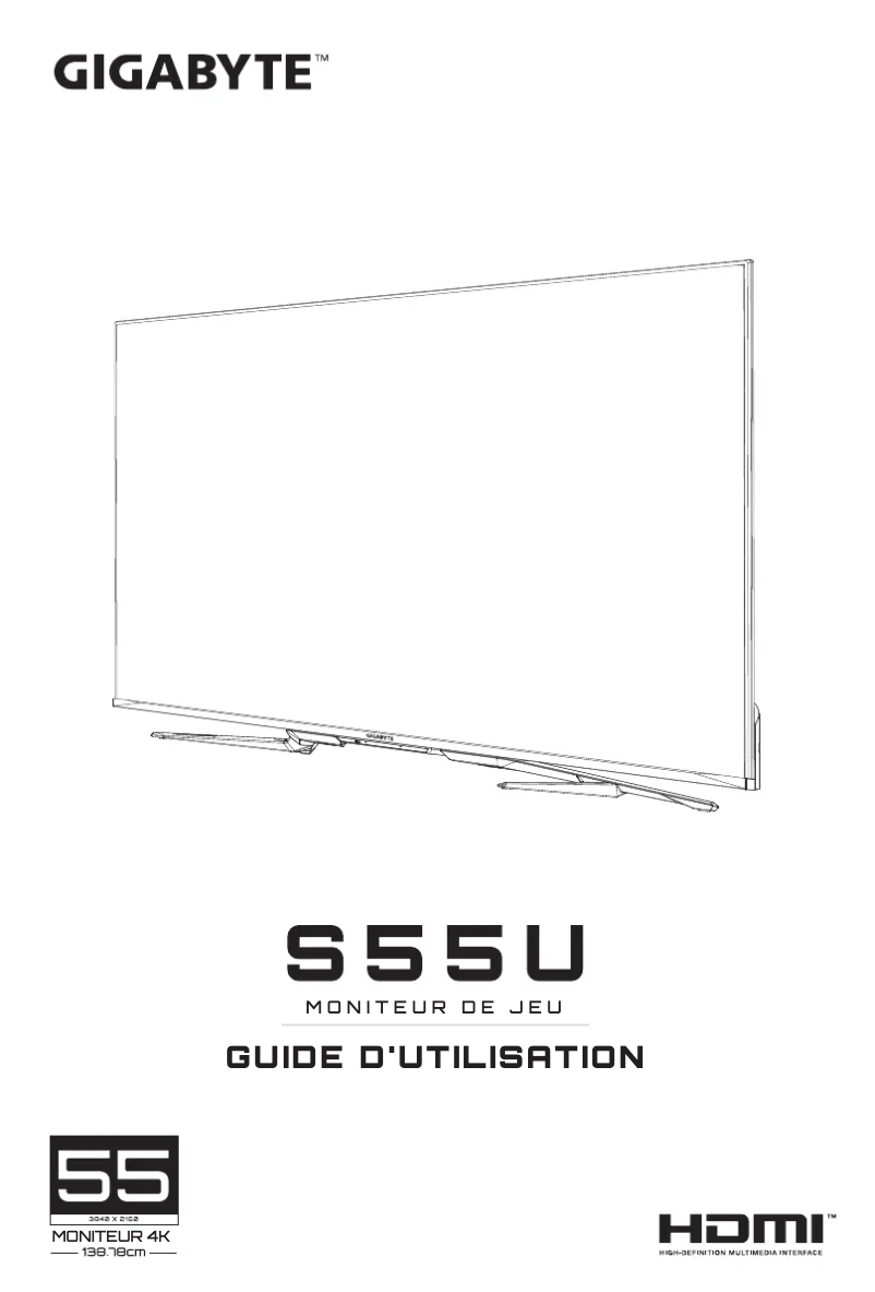 Página 1 del manual Manual de usuario Gigabyte S55U