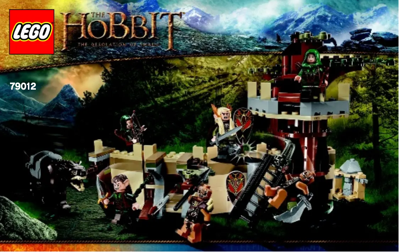 Page 1 de la notice Manuel utilisateur Lego Lord Of The Rings 79012
