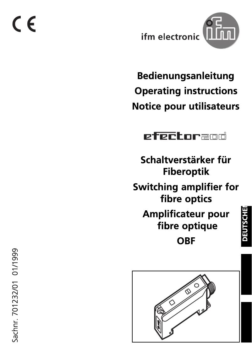 Image de la première page du manuel de l'appareil OB5025