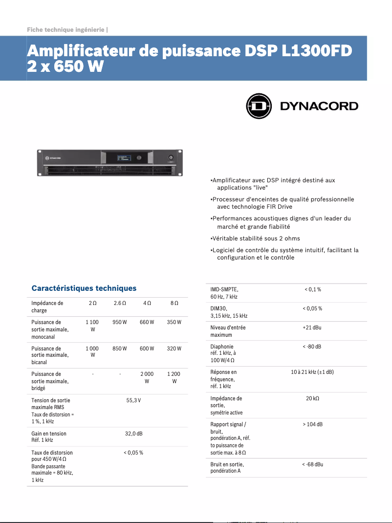 Image de la première page du manuel de l'appareil L1300FD