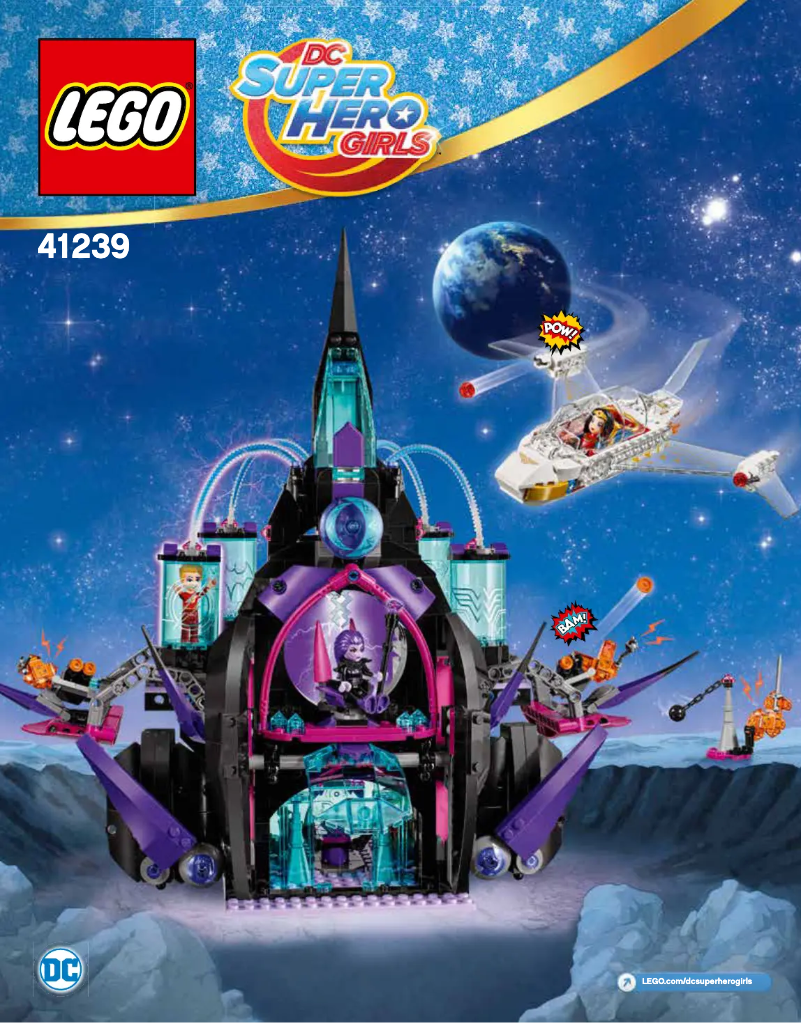 Page 1 de la notice Manuel utilisateur Lego Dc Super Hero Girls 41239