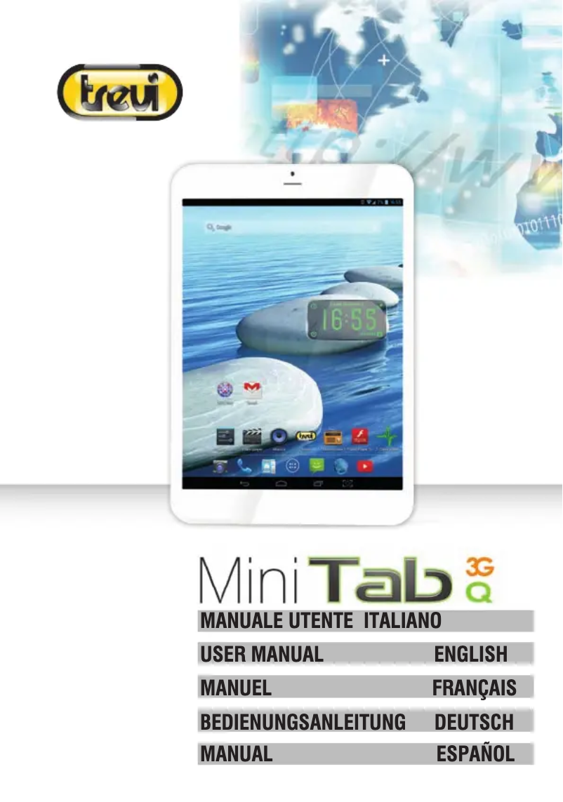 Image de la première page du manuel de l'appareil Mini Tab Q
