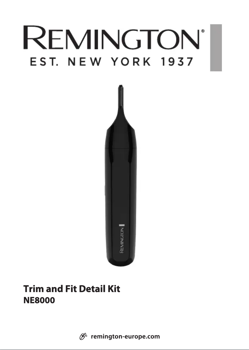 Image de la première page du manuel de l'appareil NE8000