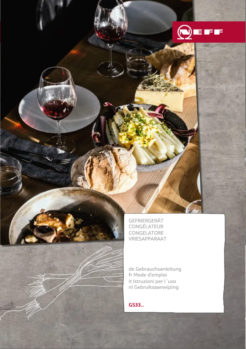 Page n°1 - Mode d'emploi Neff GS3363I2V