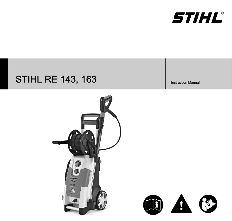 Page n°1 - Manuel utilisateur Stihl RE 163