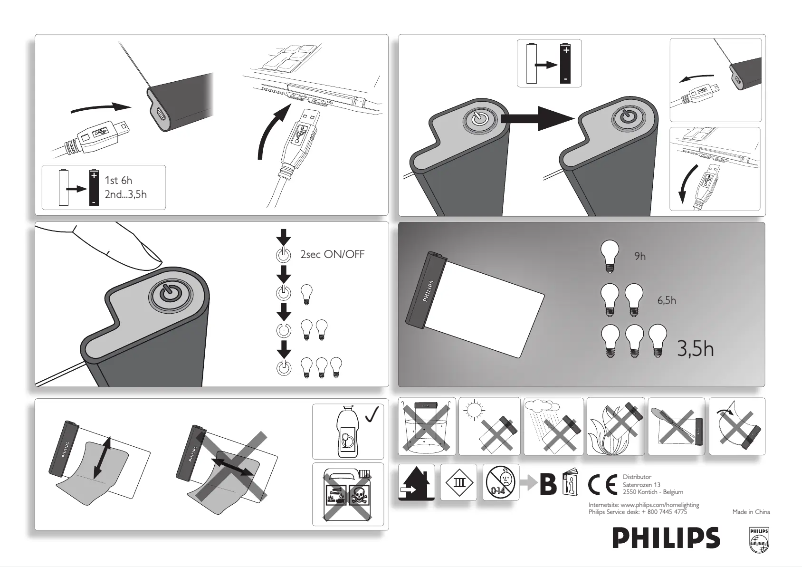 Imagen de la primera página del manual del dispositivo 6915130PH
