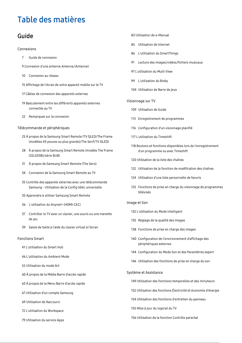 Page n°1 - Manuel utilisateur Samsung QE75QN800B
