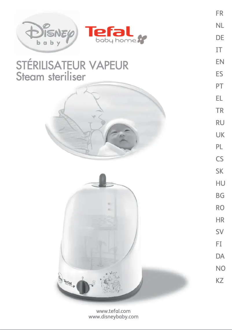 Page 1 of the manual User Manual Tefal Disney TD7300