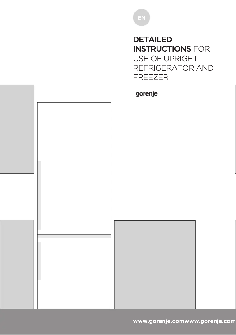 Page 1 de la notice Manuel utilisateur Gorenje NRK6192TX