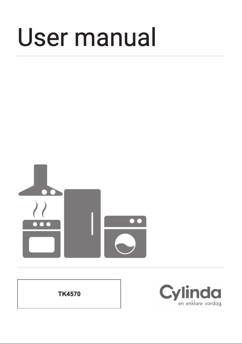 Page 1 de la notice Manuel utilisateur Cylinda TK4570