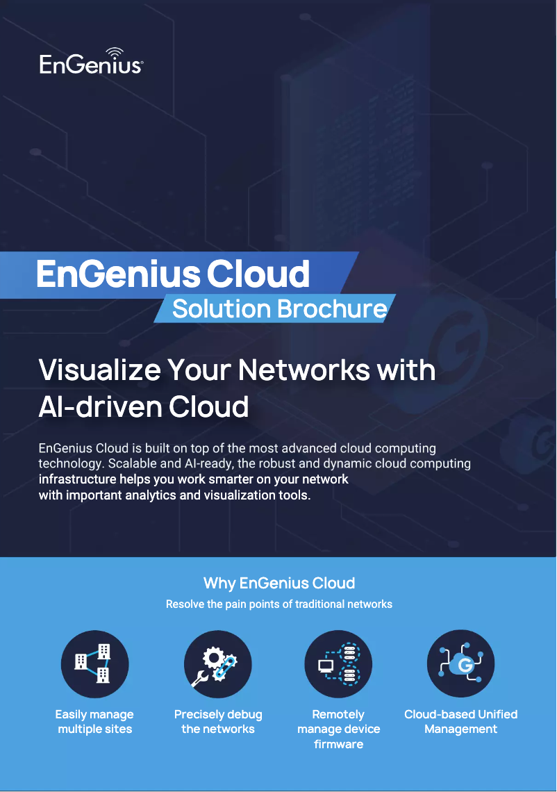 Page 1 de la notice Brochure EnGenius ECW336