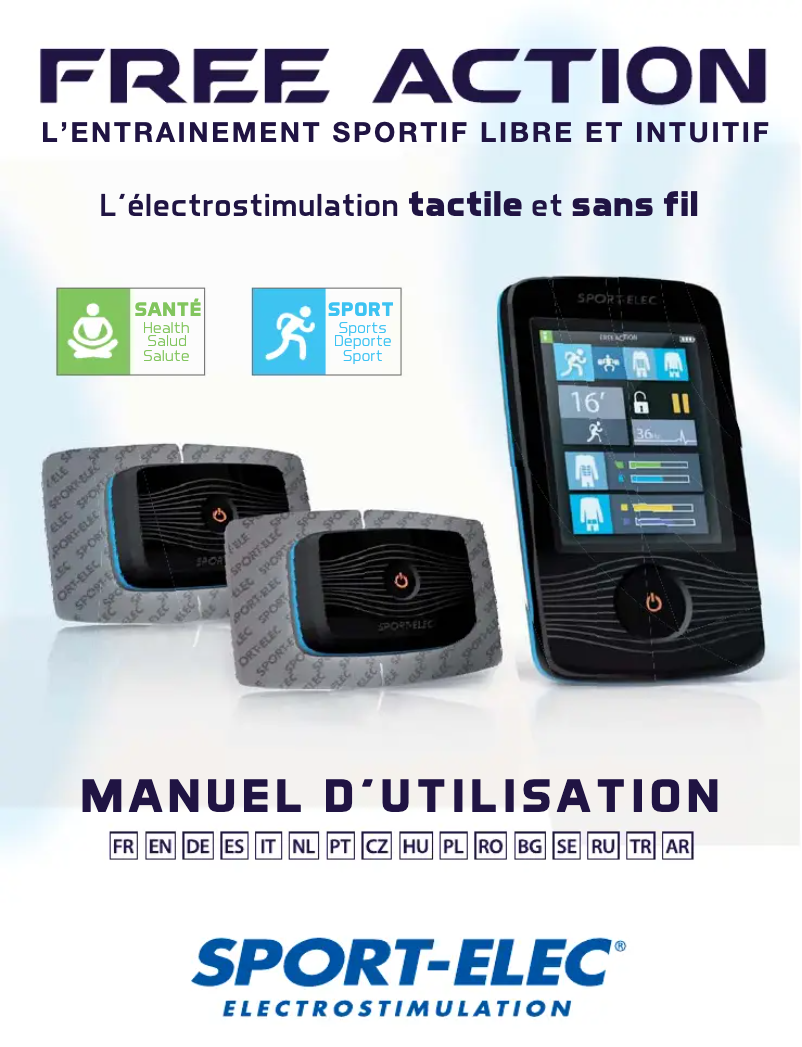 Page 1 de la notice Manuel utilisateur Sport-Elec Free Action