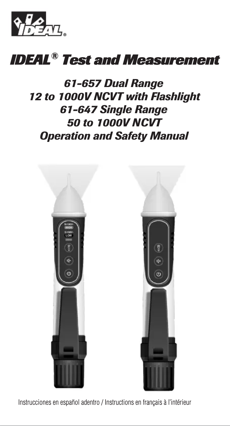 Page 1 de la notice Manuel utilisateur Ideal 61-657