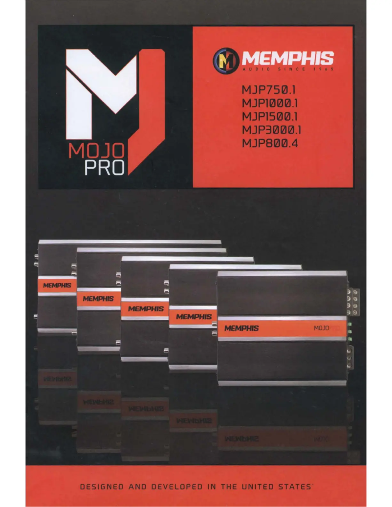 Image de la première page du manuel de l'appareil MJP750.1