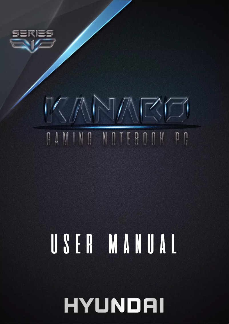 Page 1 de la notice Manuel utilisateur Hyundai Kanabo HG156681S