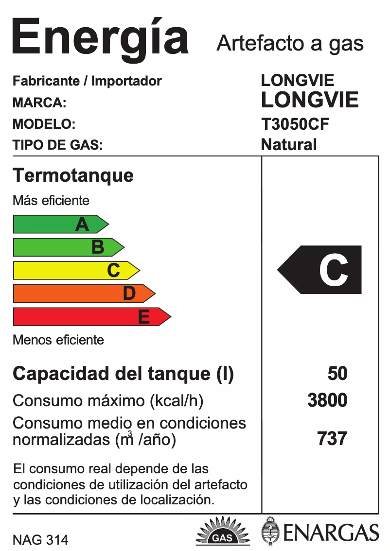 Page 1 de la notice Manuel utilisateur Longvie T3050CF