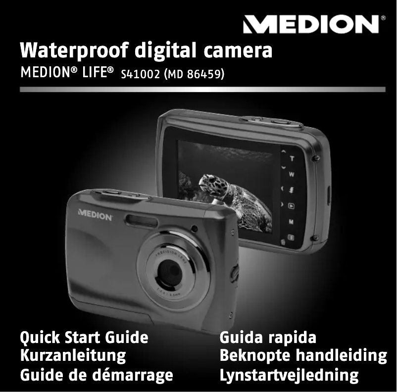 Page 1 de la notice Guide de démarrage rapide Medion LIFE S41002 (MD 86459)