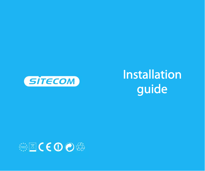Page n°1 - Manuel utilisateur Sitecom WLM-1000