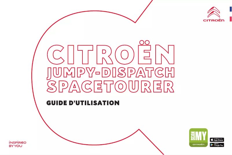 Image de la première page du manuel de l'appareil SpaceTourer (2020)