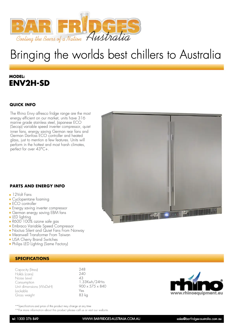 Image de la première page du manuel de l'appareil ENV2H-SD